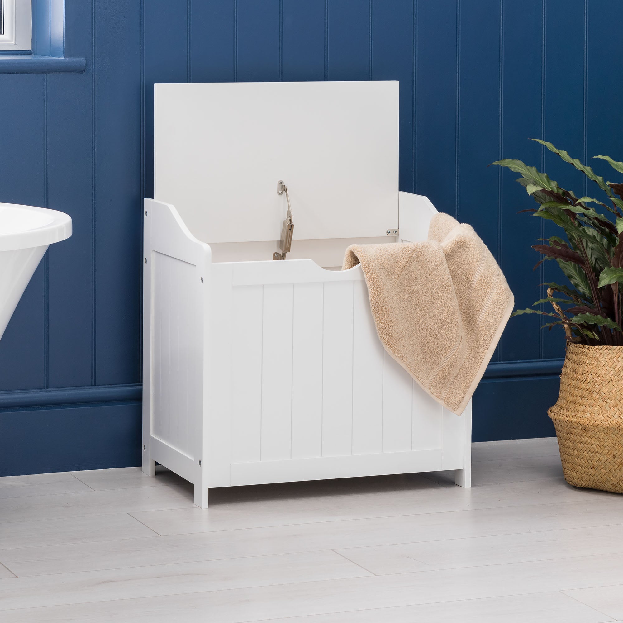 Clovelly Laundry Box With Lid