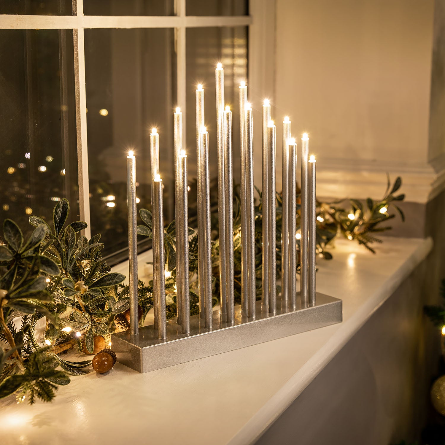 Silver Candle Bridge Tower Light