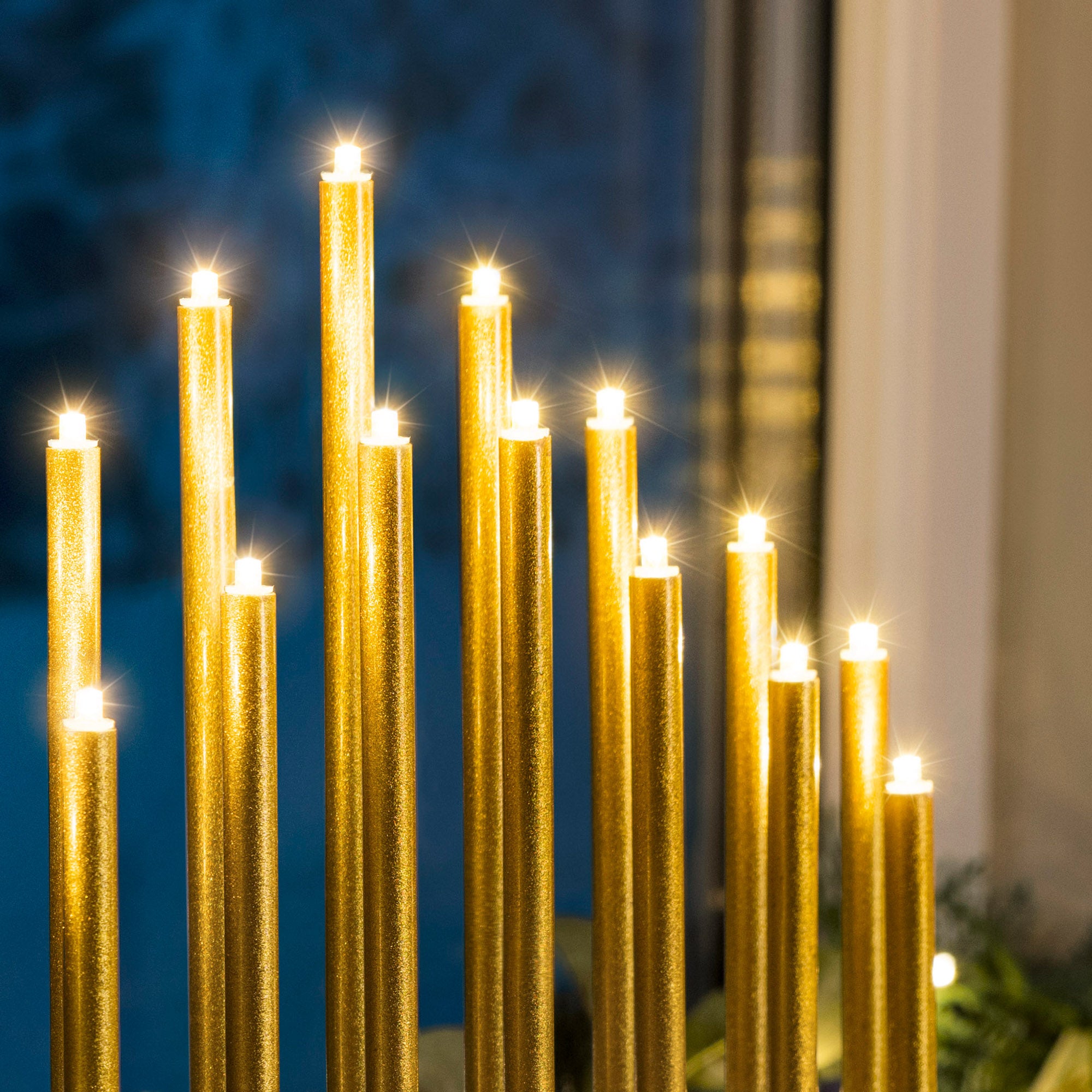 Gold Candle Bridge Tower Light