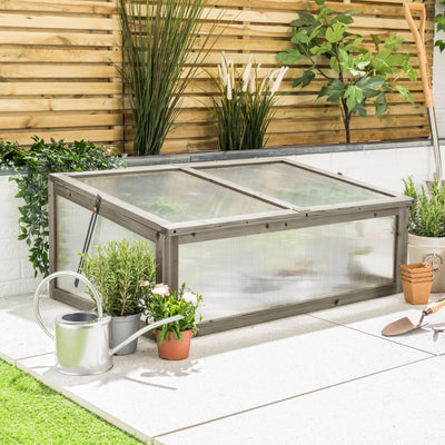 Raised Bed Cold Frame Greenhouse (Large)