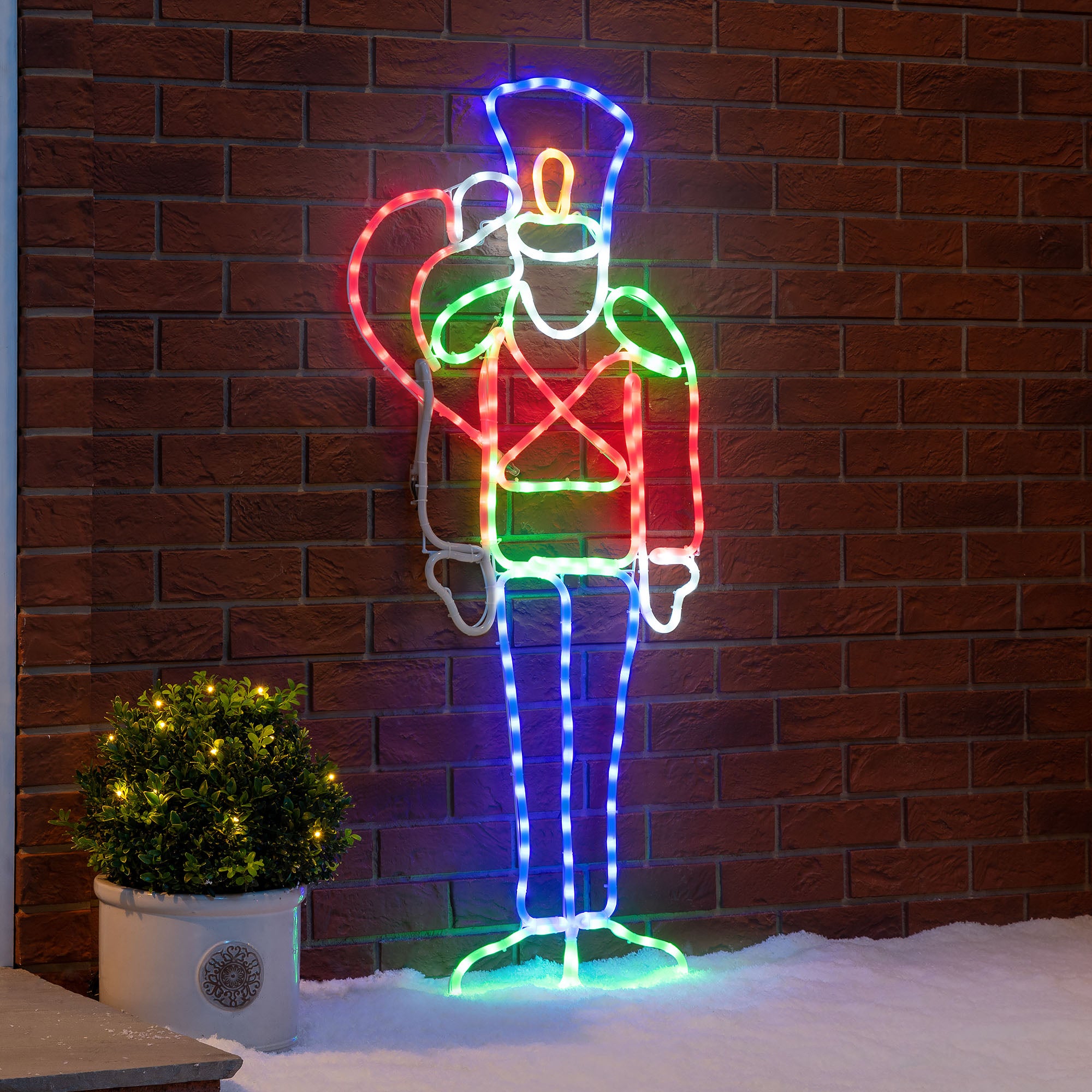 Animated Nutcracker Light (1.16m)