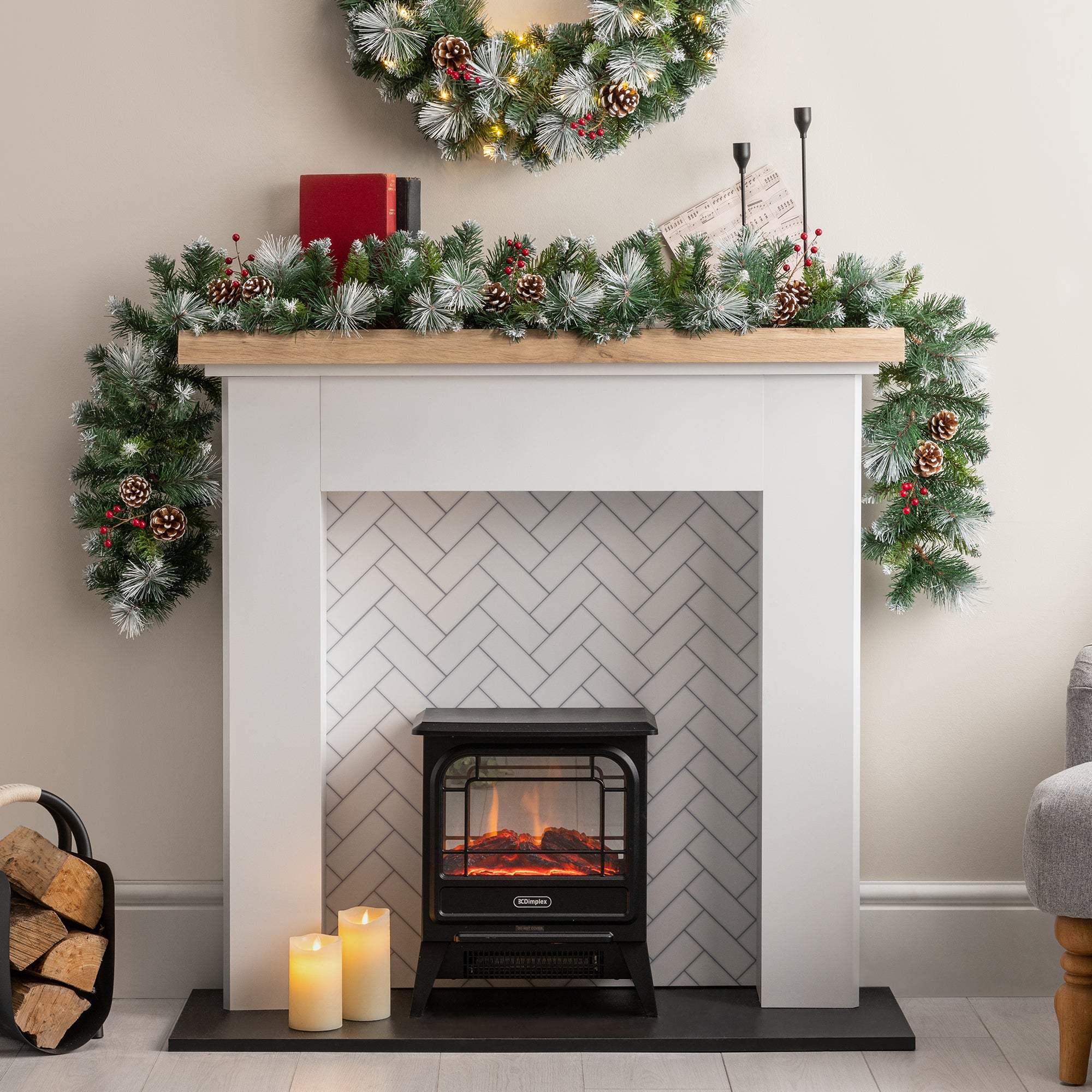 #size_180cm|Lighting Options_Unlit Garland