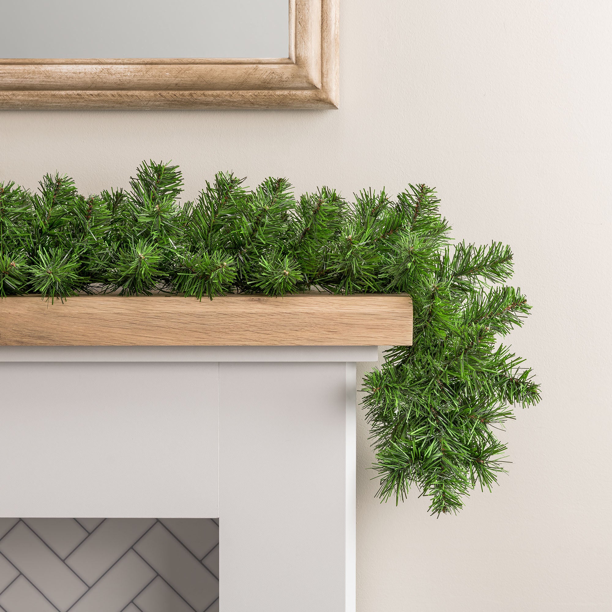 Plain Spruce Christmas Garland