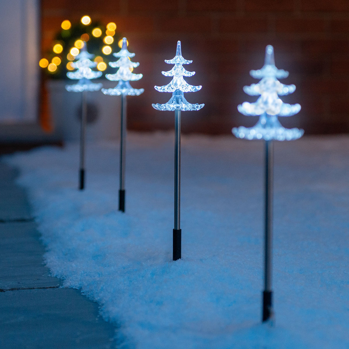 Acrylic Christmas Tree Path Lights