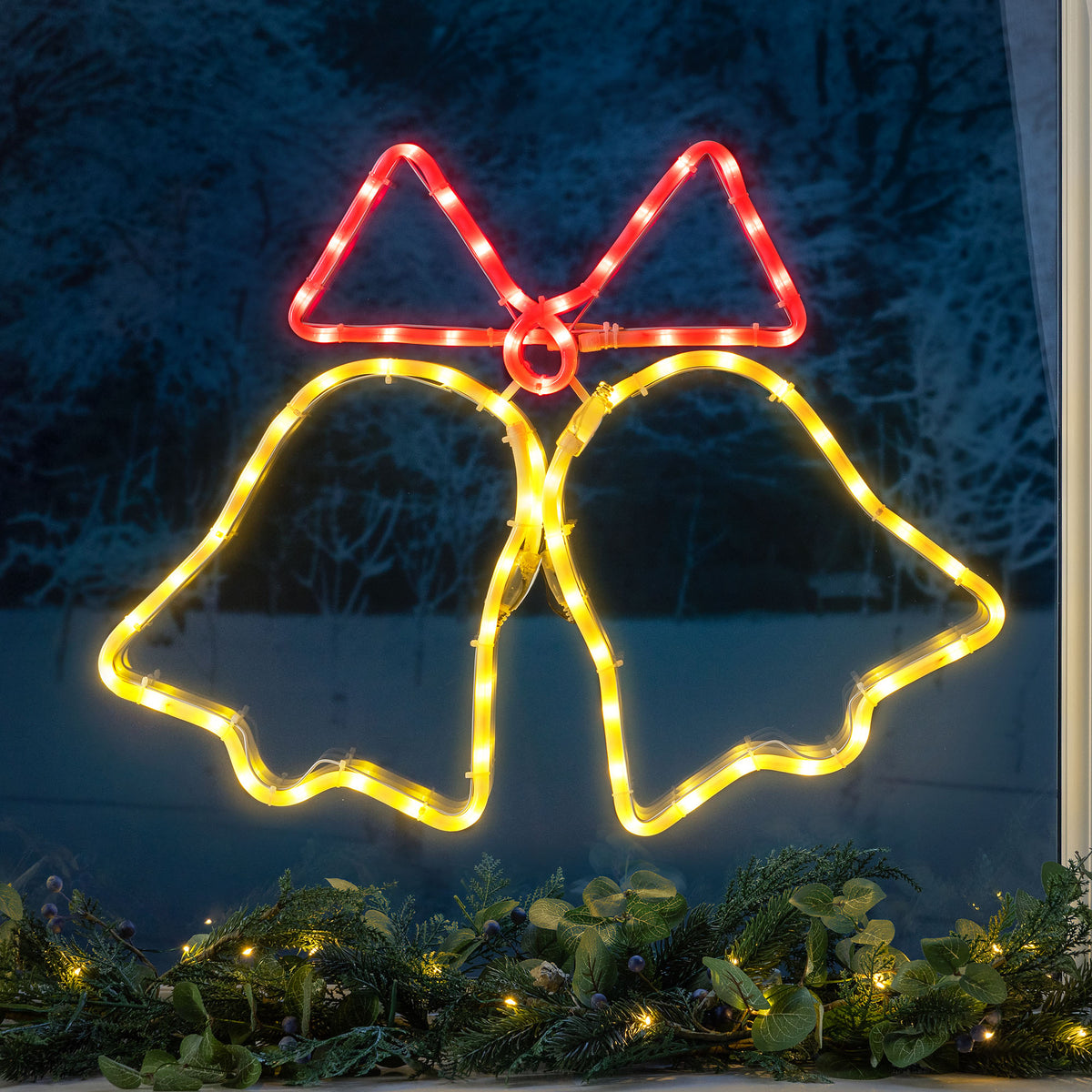 Animated LED Christmas Bell Lights