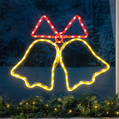 Animated LED Christmas Bell Lights