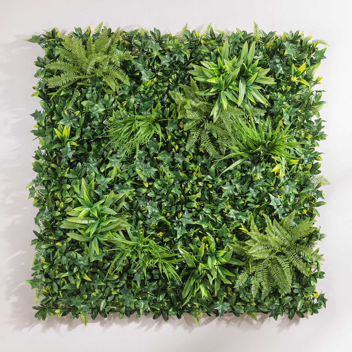 Artificial Evergreen Living Wall Panels – 1m x 1m