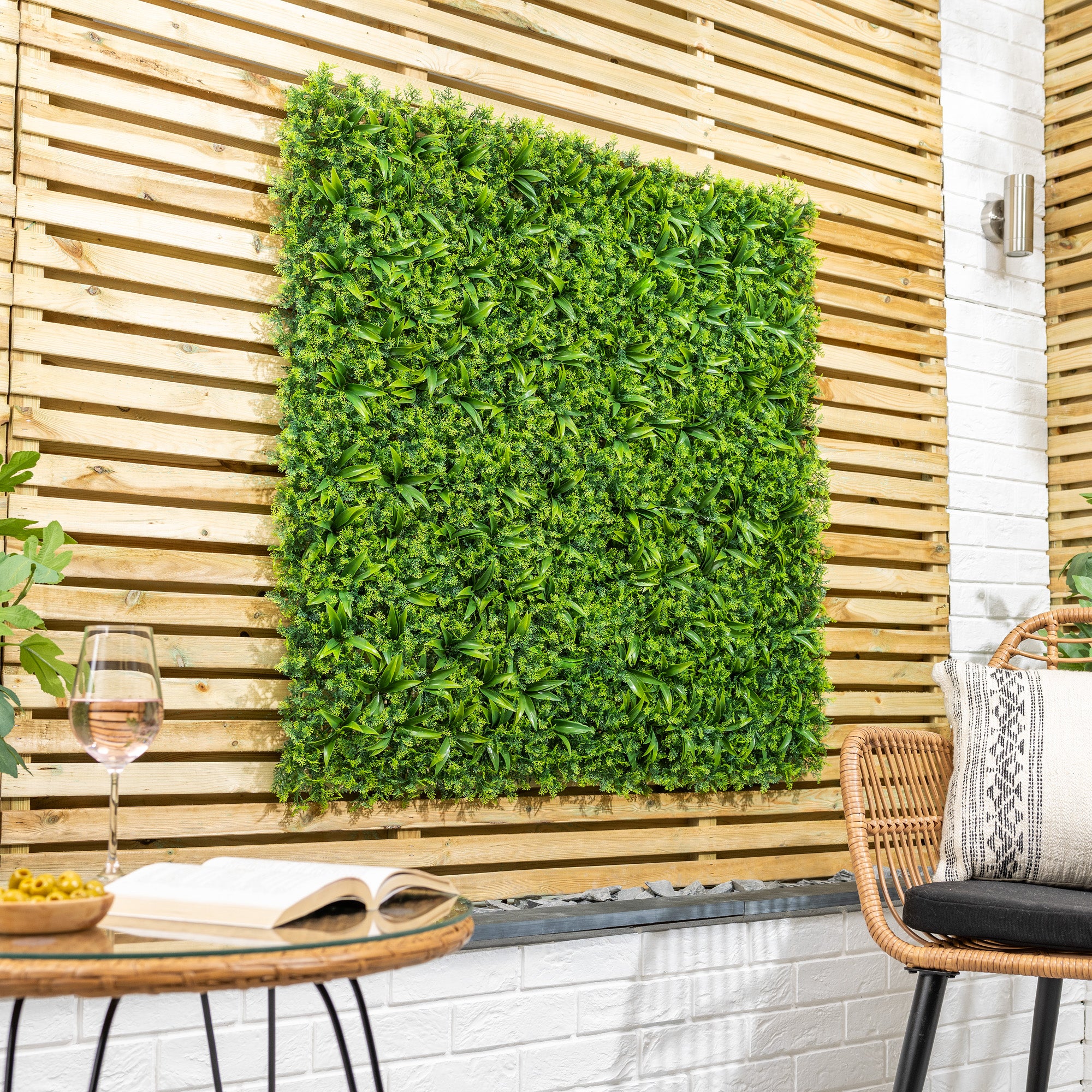 Artificial Foliage Living Wall Panels