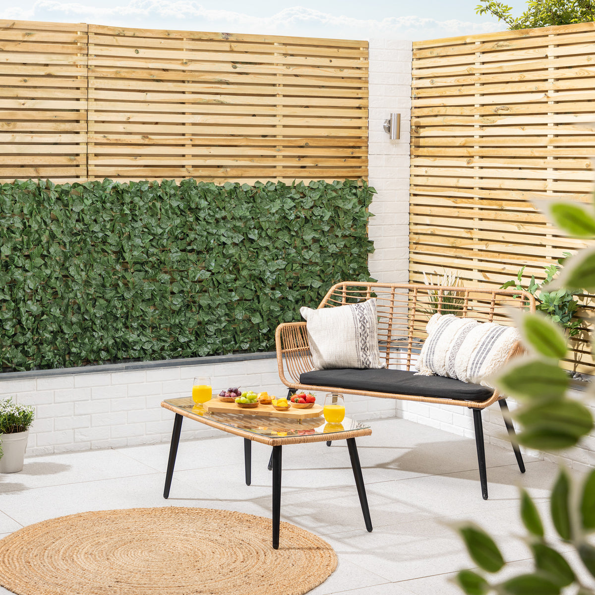 Artificial Ivy Fence Screening Roll – 1m x 3m