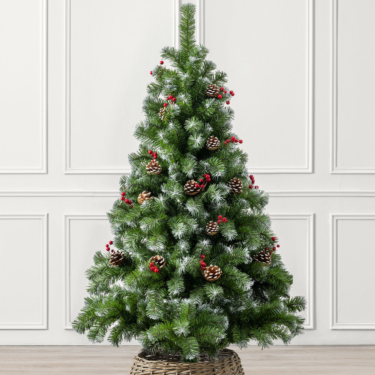 Artificial Woodland Spruce Christmas Tree