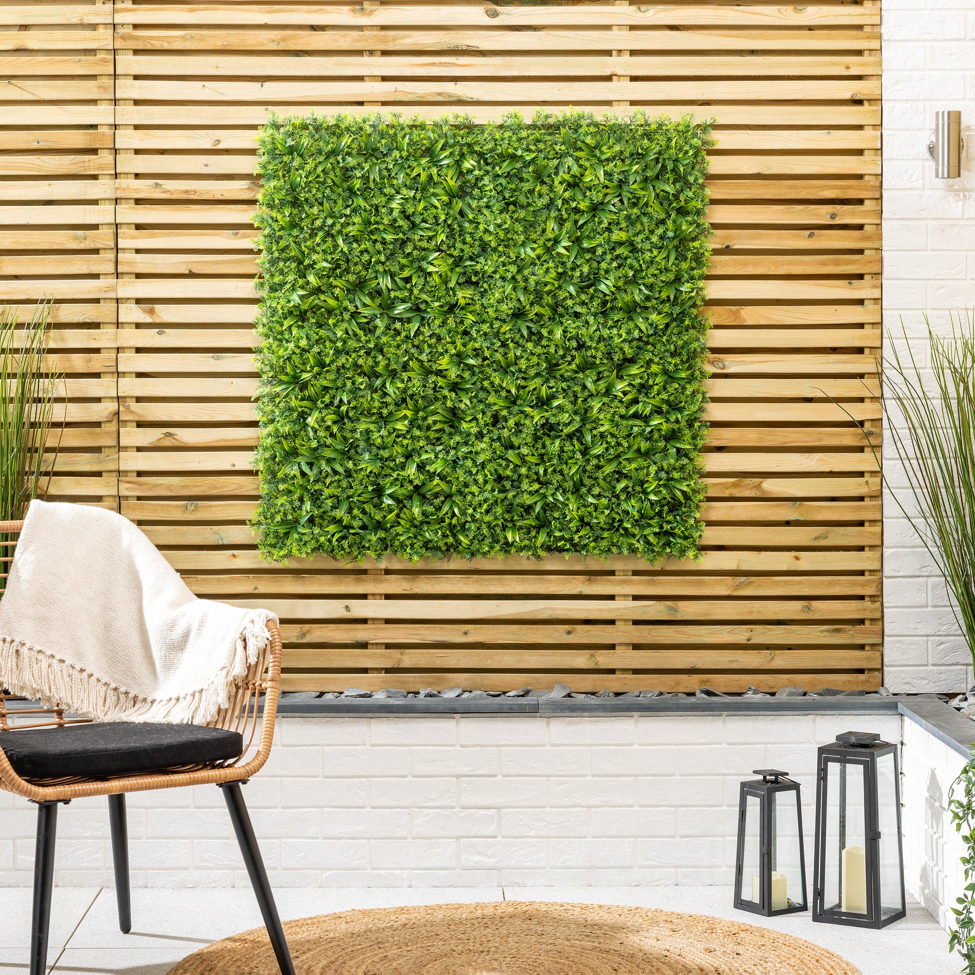 Artificial Foliage Living Wall Panels