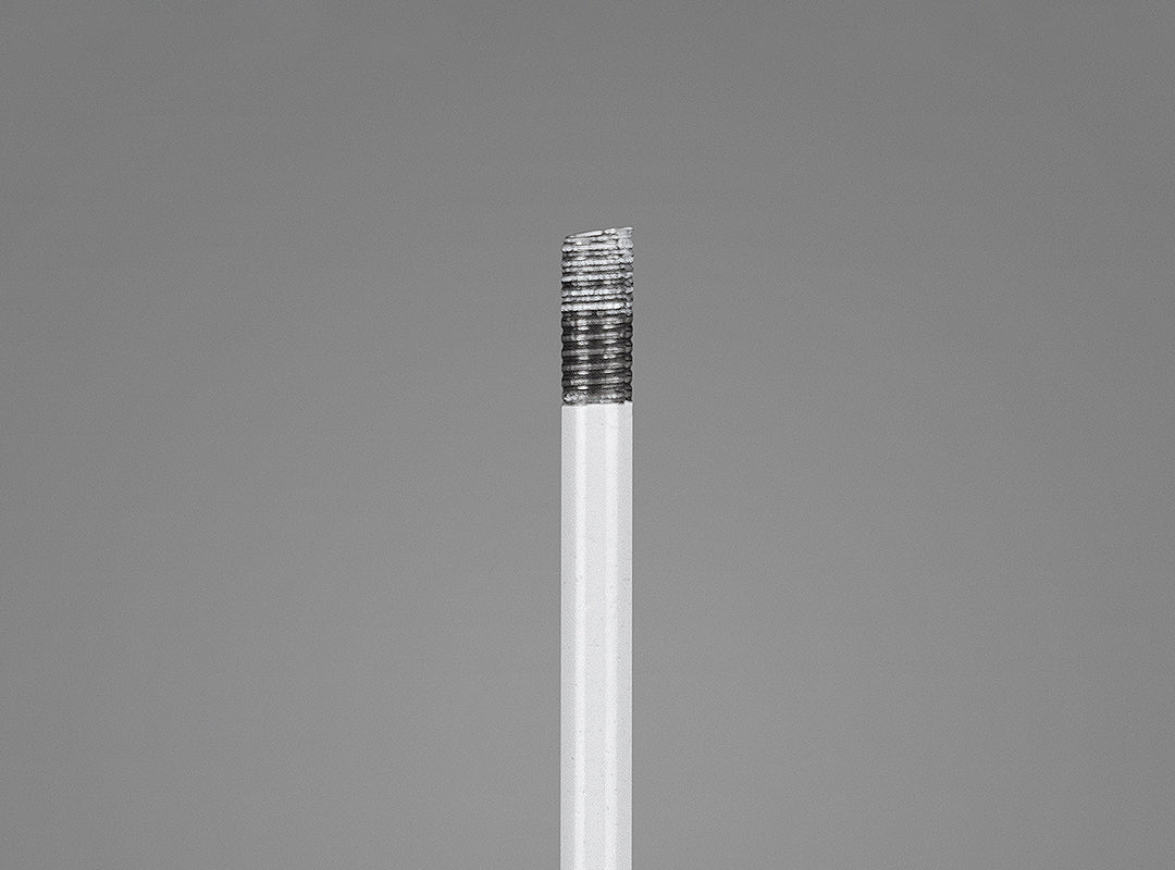 Close-up of the threaded connector on an attachable ground stake for the Christow Micro LED Reindeer Path Lights