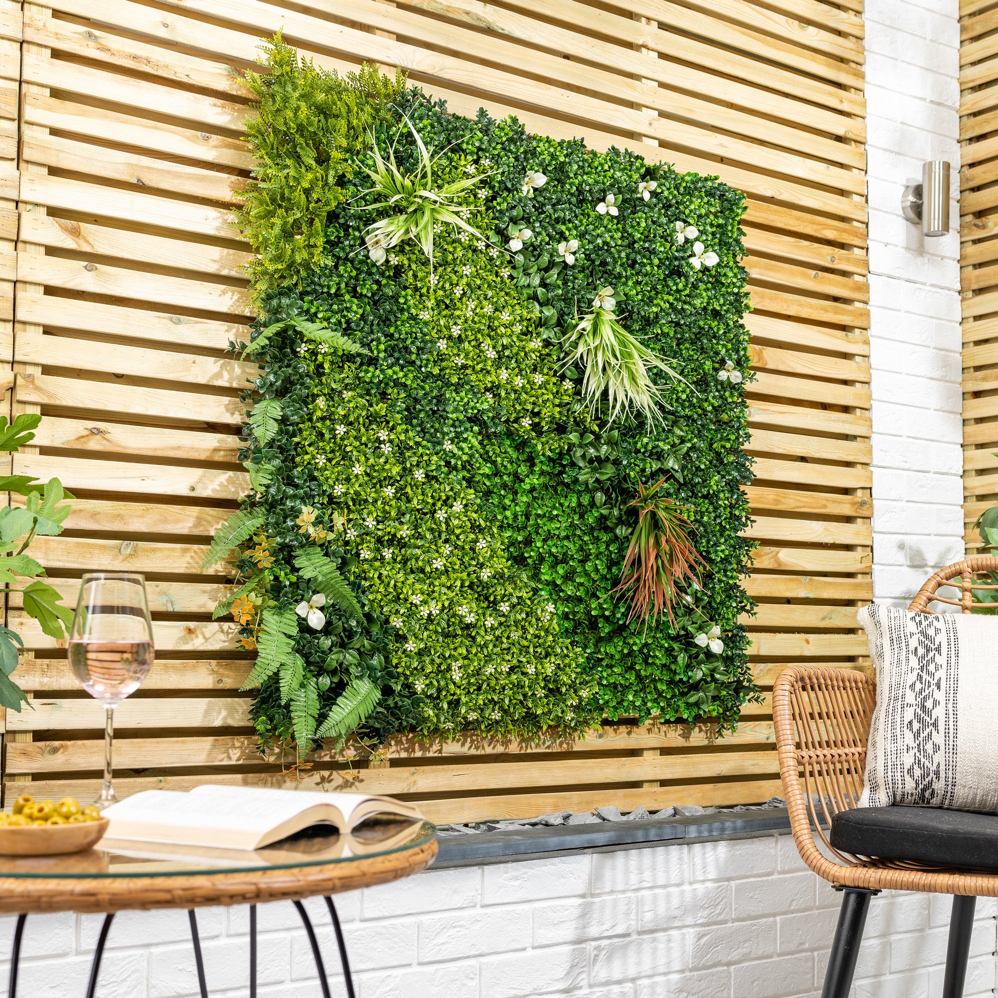 Artificial Meadow Living Wall Panels