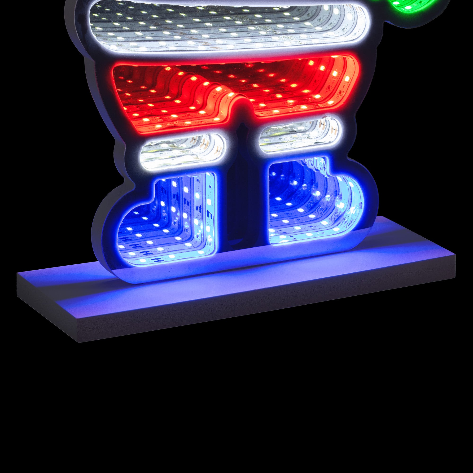 Christmas Santa Infinity Light