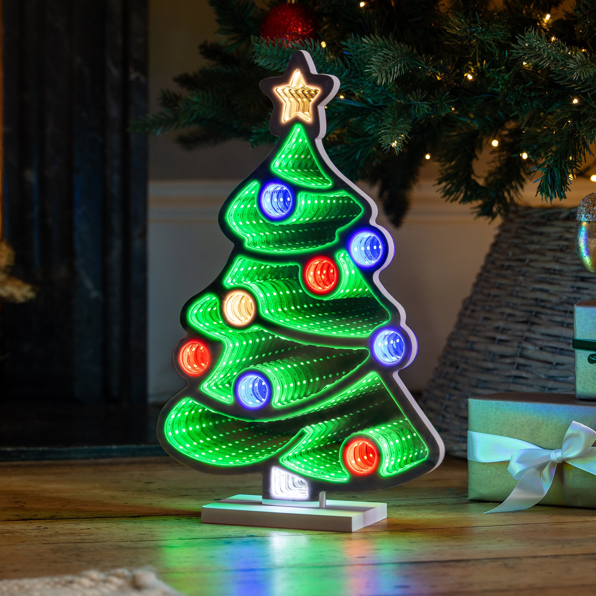 Christmas Tree Infinity Light – 40cm