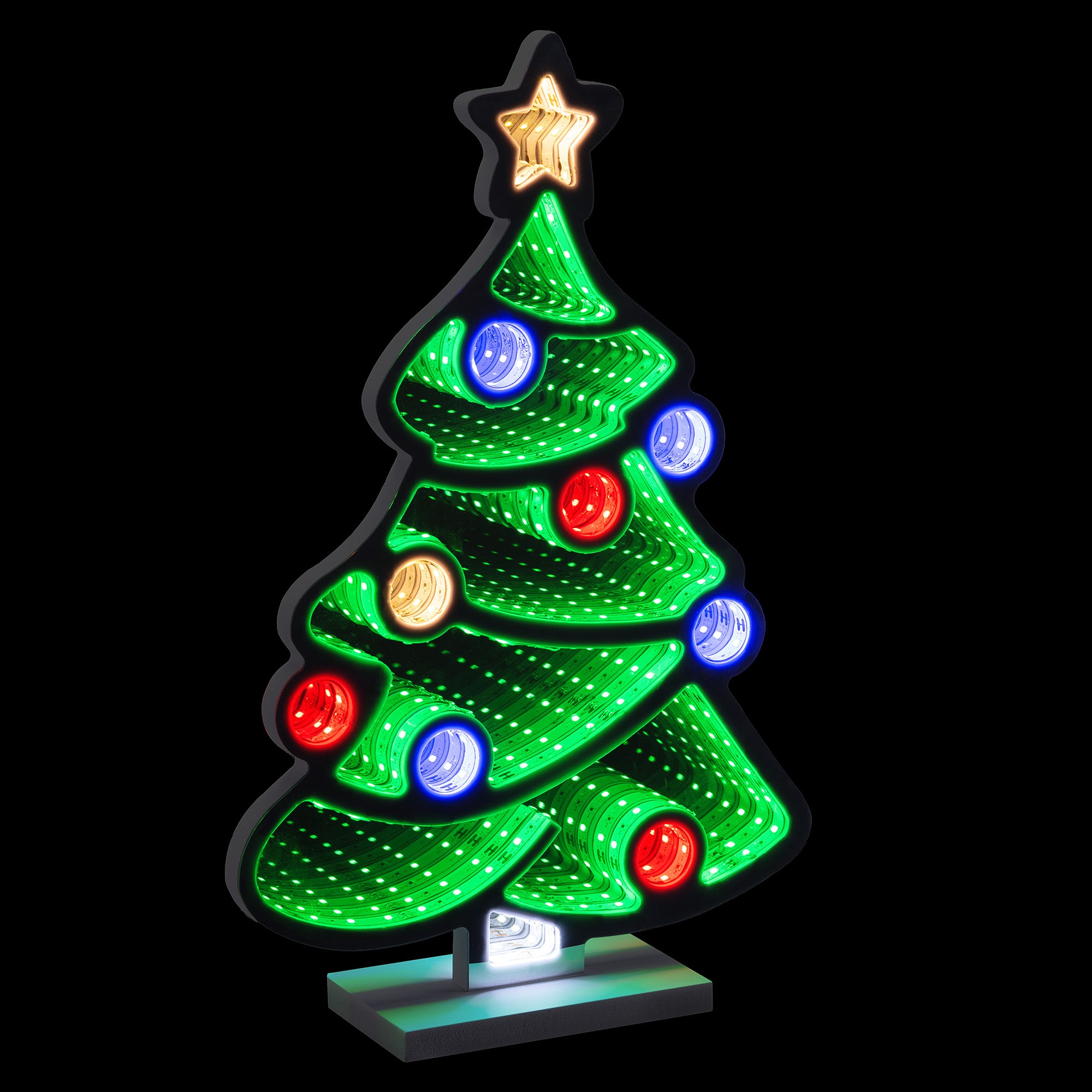Christmas Tree Infinity Light (40cm)