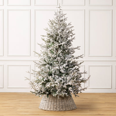 Verbier Fir Flocked Christmas Tree