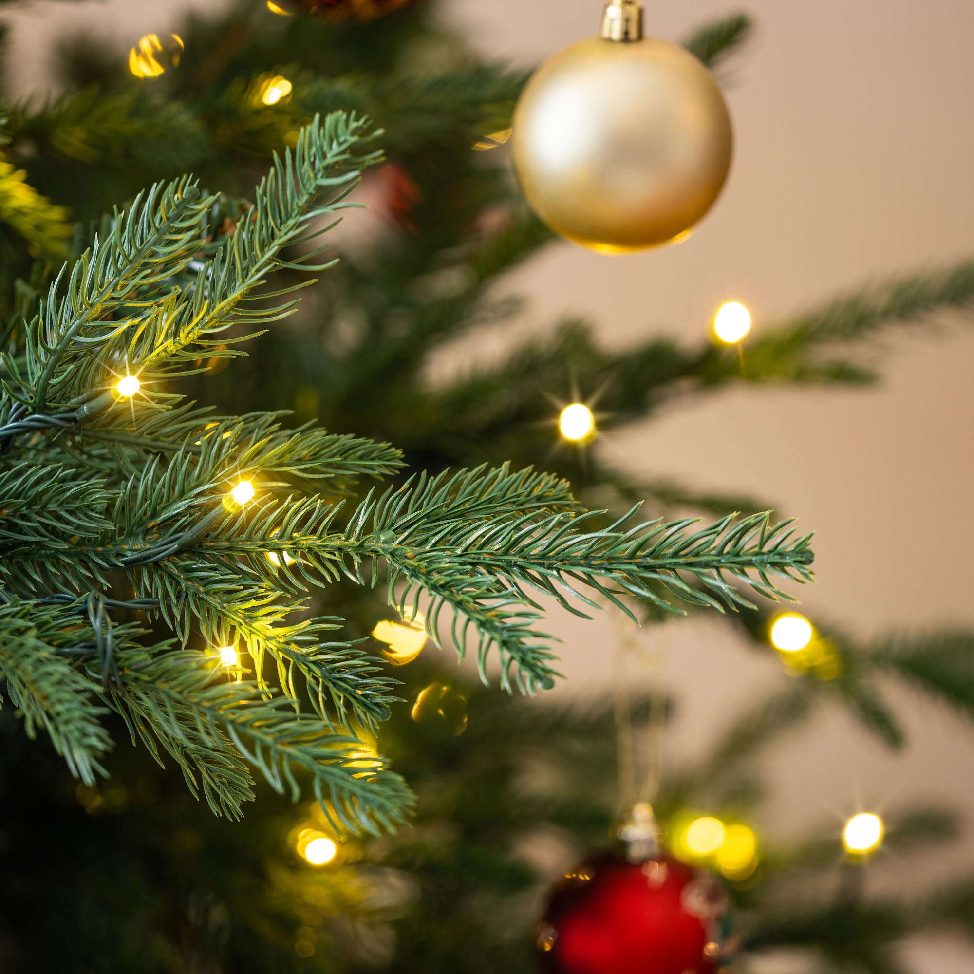 Pre-Lit Nordmann Fir Christmas Tree