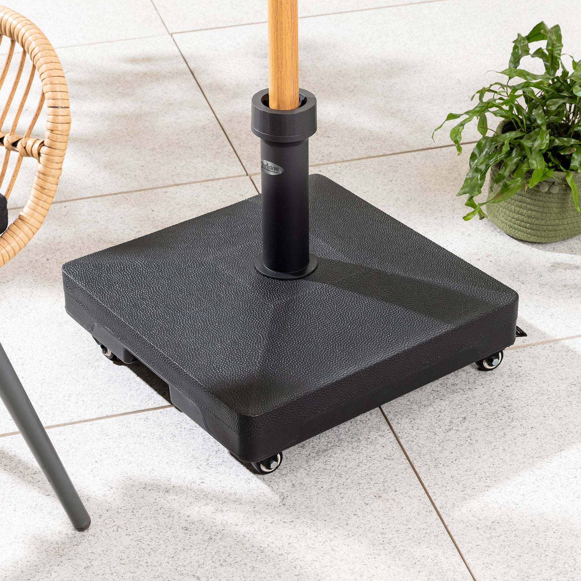 Parasol Base with 4 Wheels – 16kg