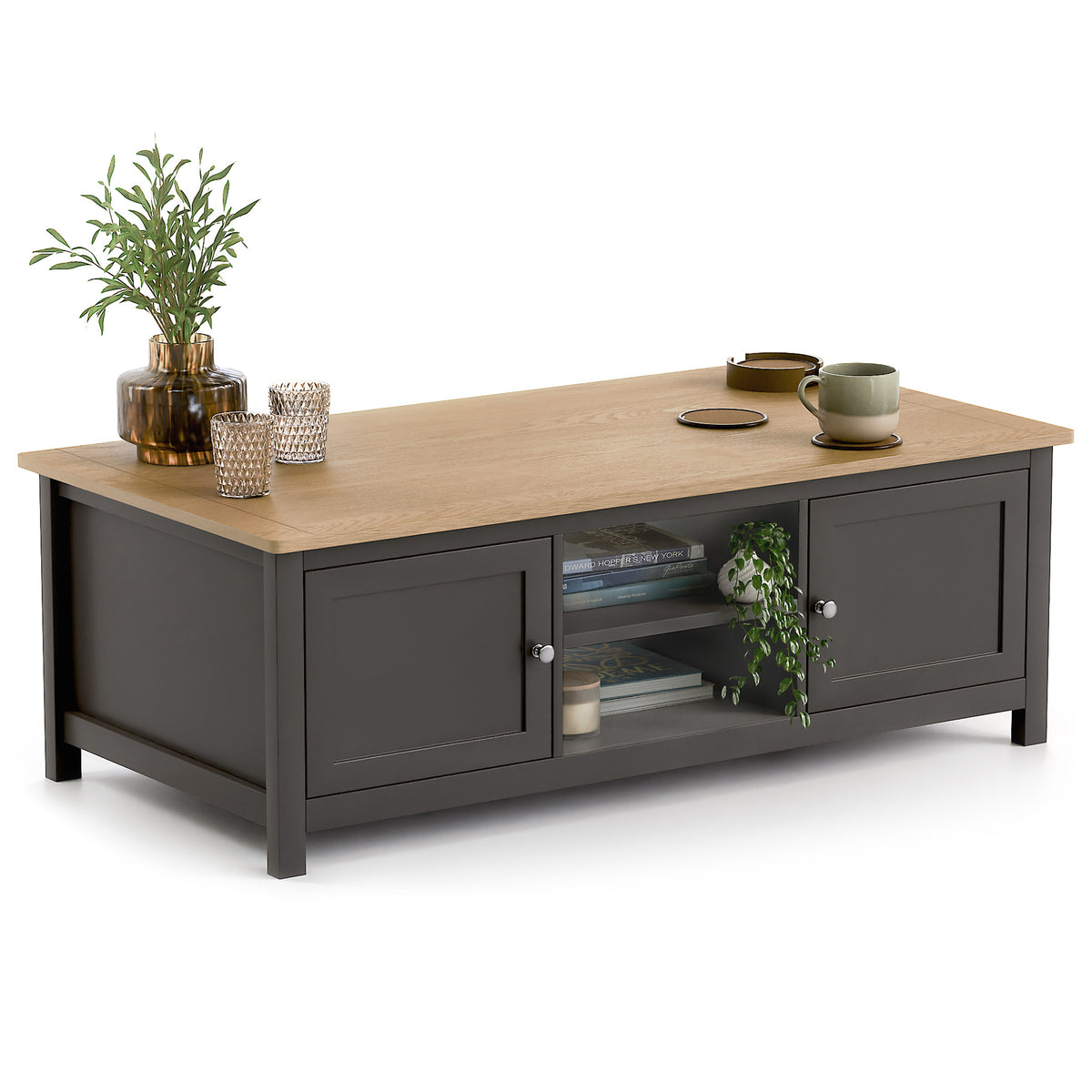 Dartmouth Coffee Table Cupboard Storage