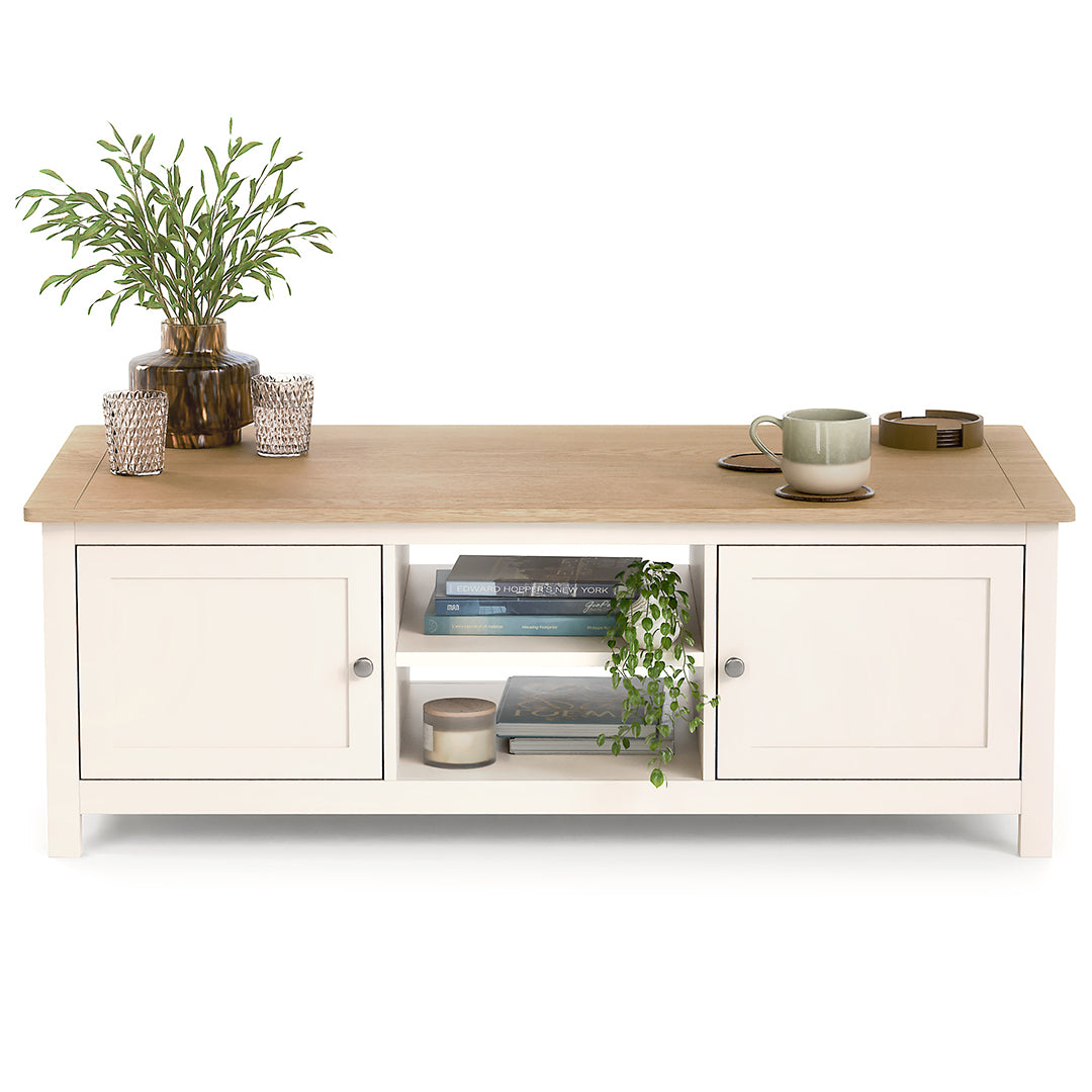 Dartmouth Coffee Table with Cupboard Storage