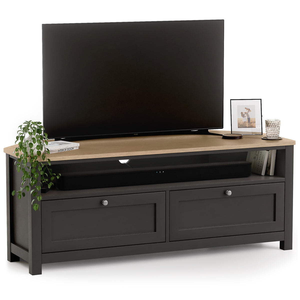 Dartmouth Corner TV Unit Storage