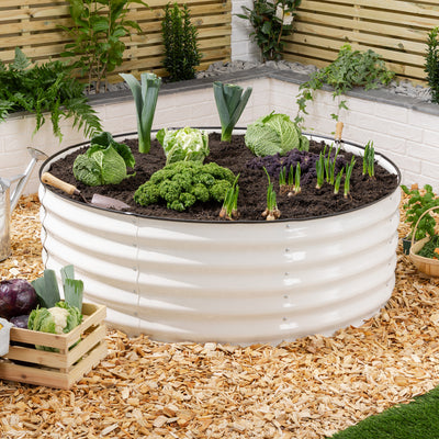 Circular Raised Garden Bed