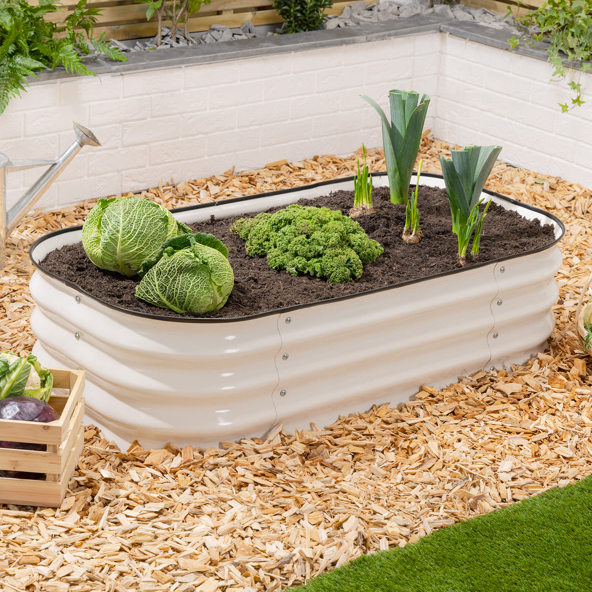 Rectangle Raised Garden Bed