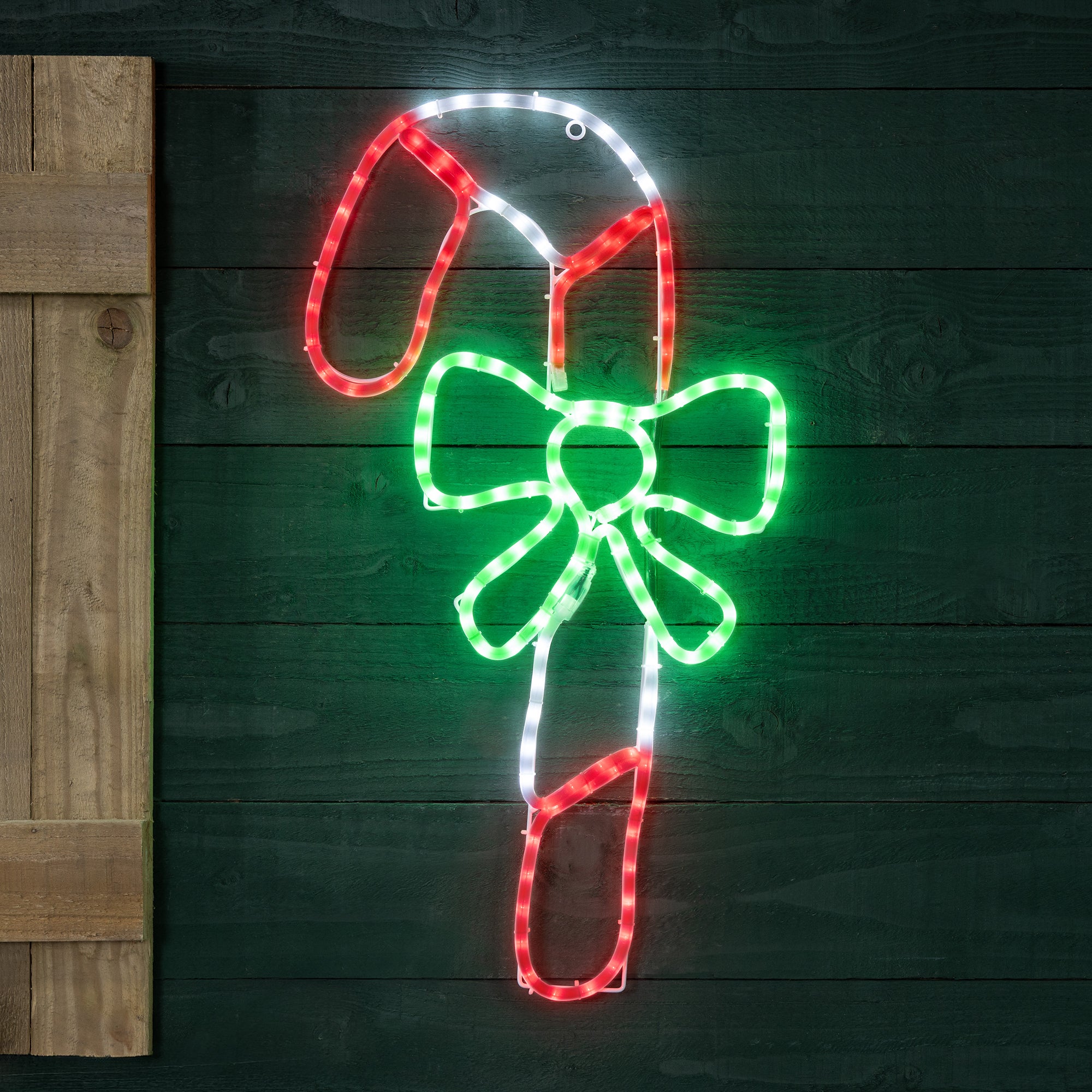 Candy Cane LED Rope Light Decoration