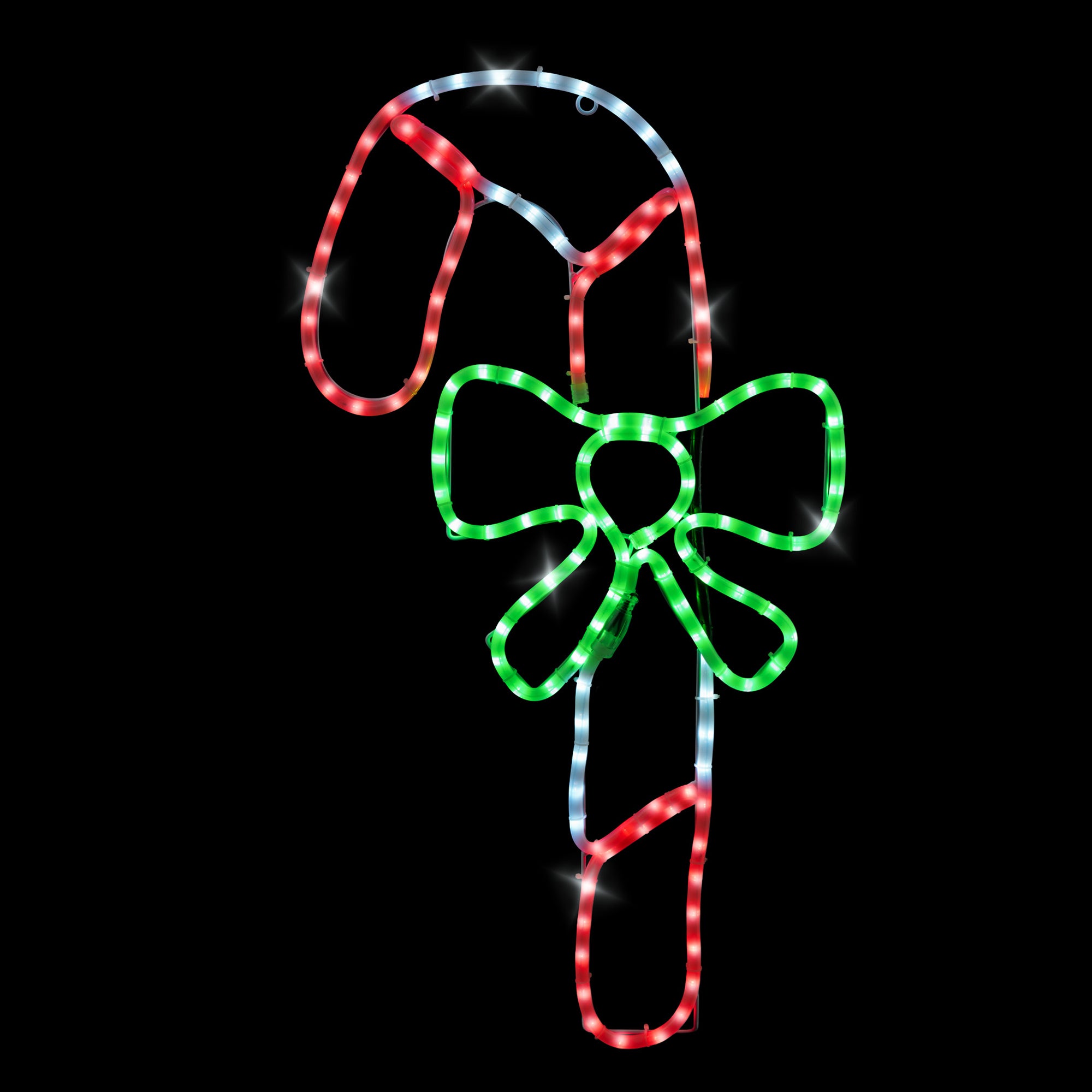 Candy Cane LED Rope Light Decoration