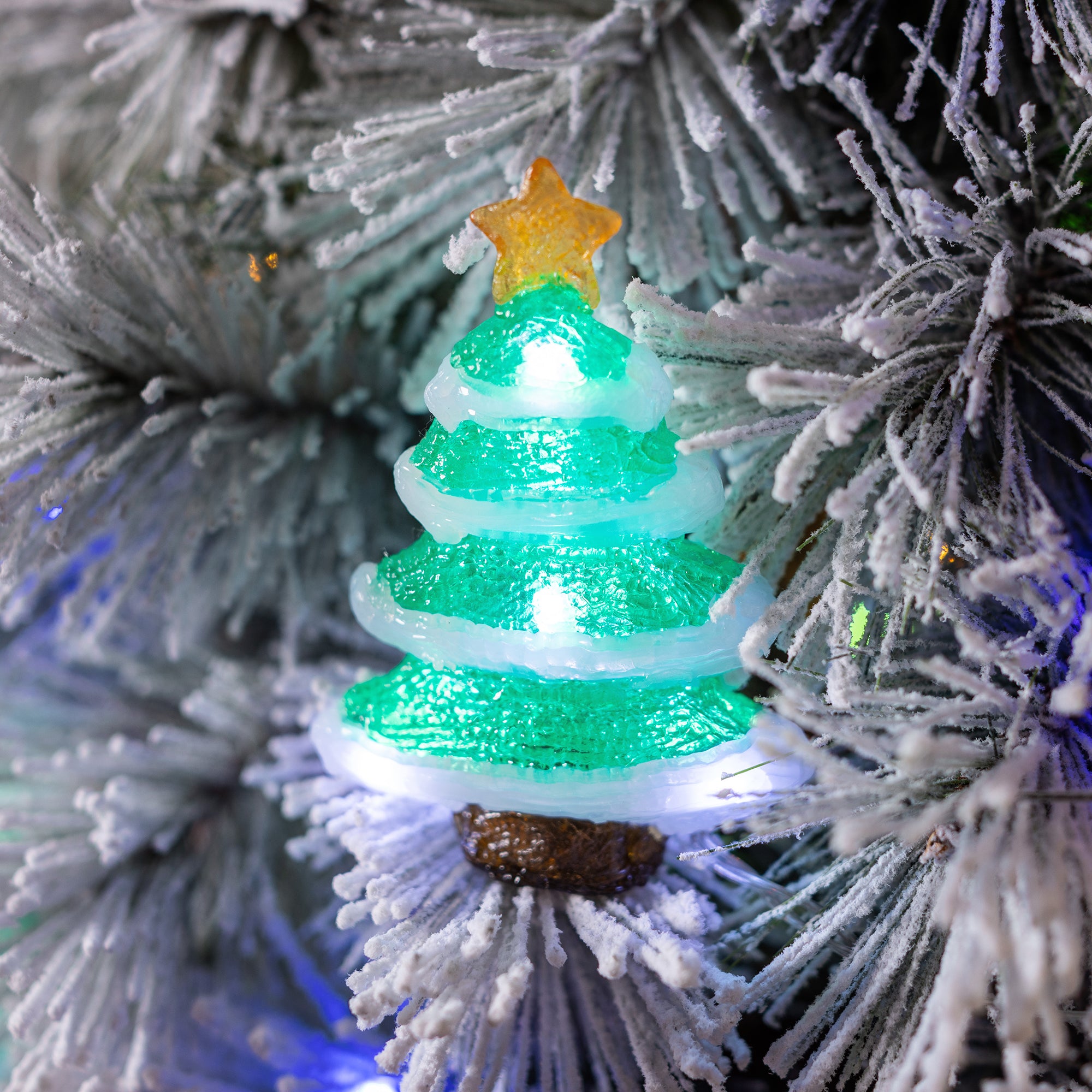 Set of 5 Acrylic Christmas Tree Lights