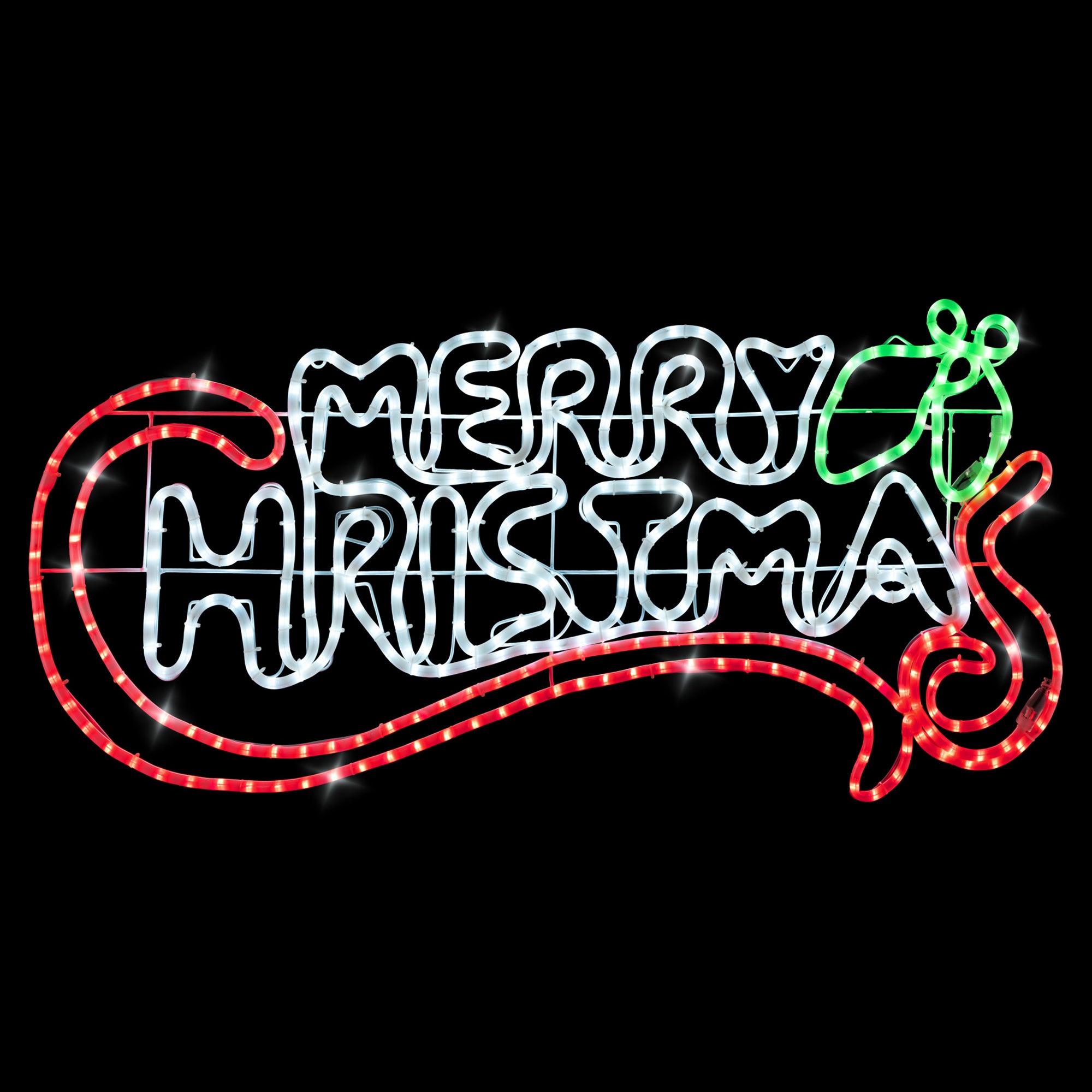 Merry Christmas LED Rope Light Sign
