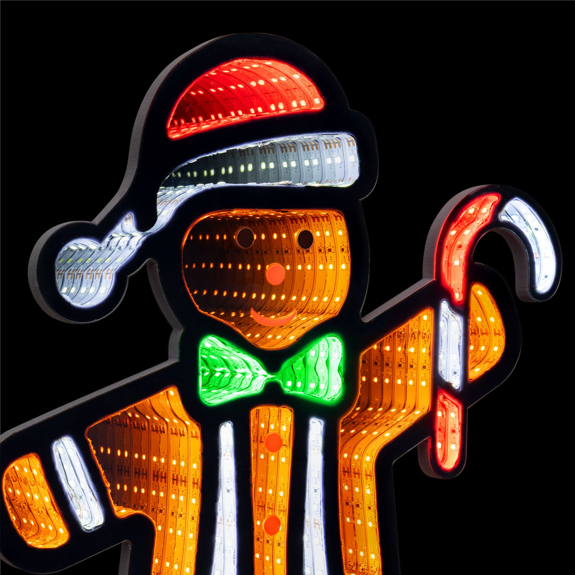 Christmas Gingerbread Man Infinity Light