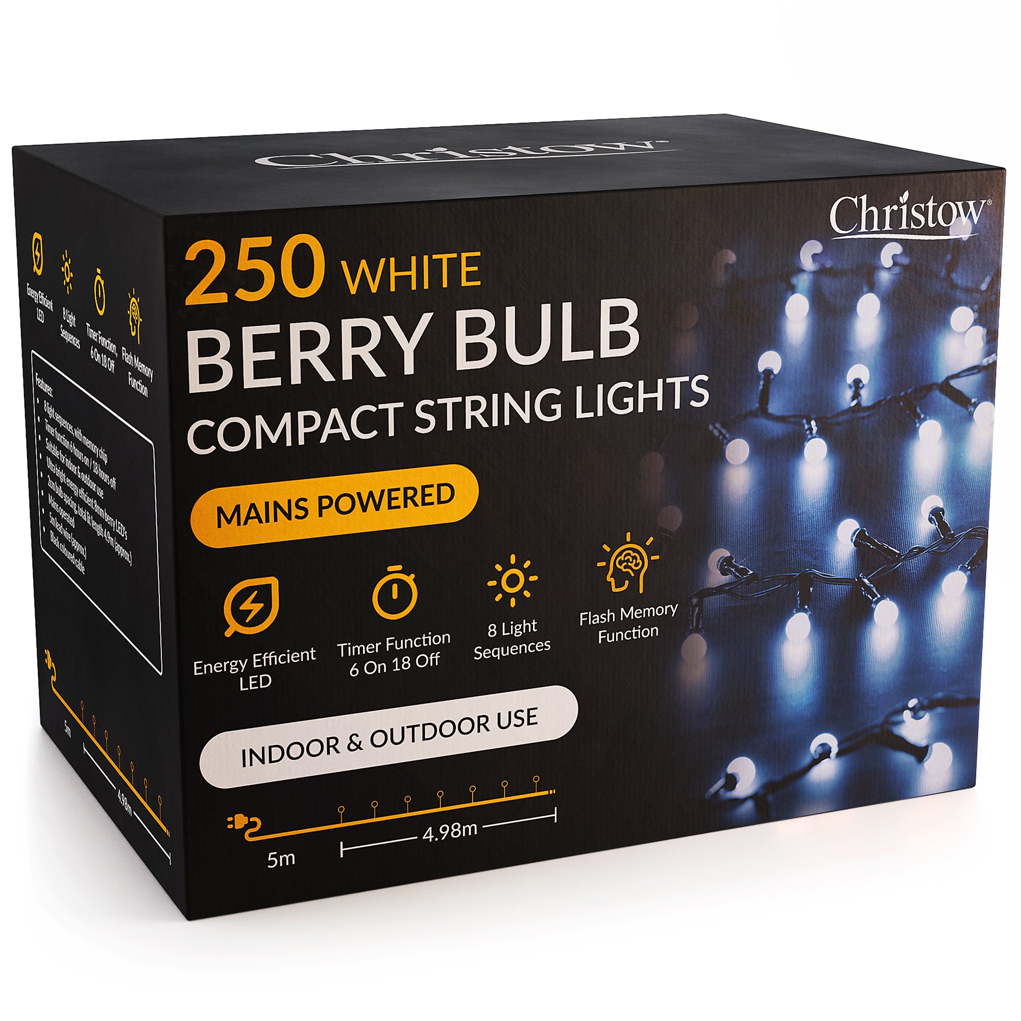 #size_250 LEDs | Colour_White