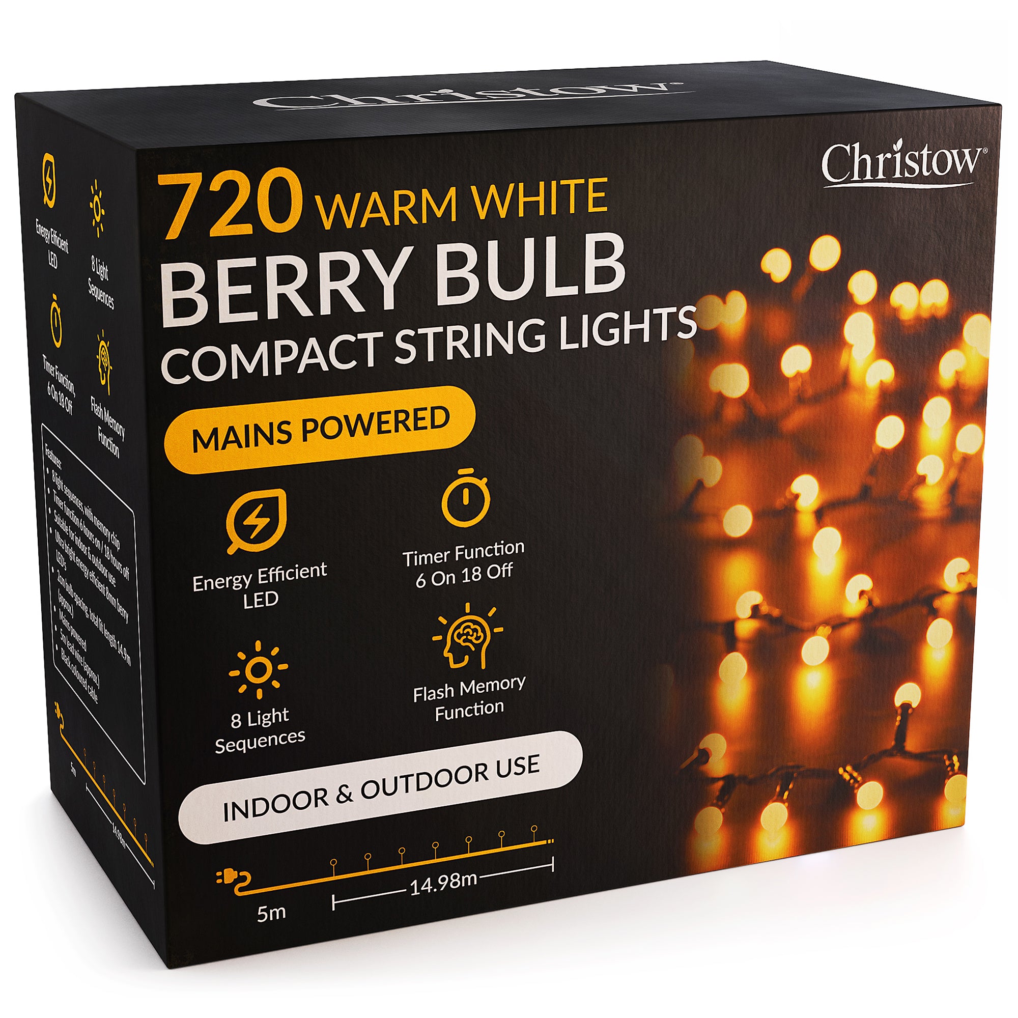 #size_750 LEDs | Colour_Warm White