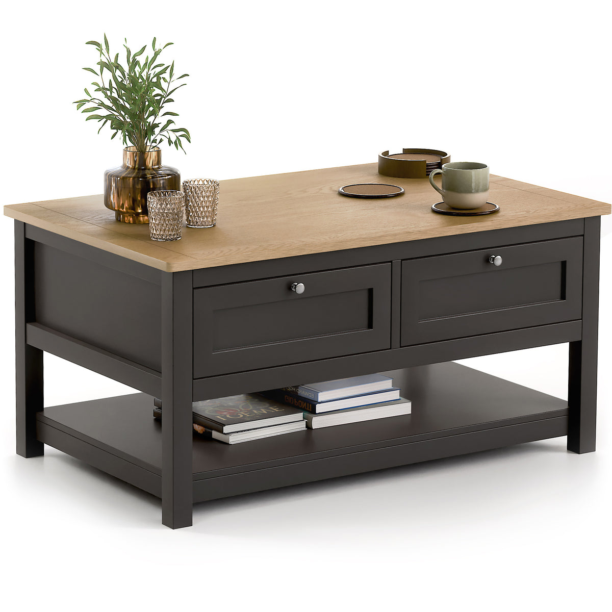 Dartmouth Coffee Table Drawer Storage