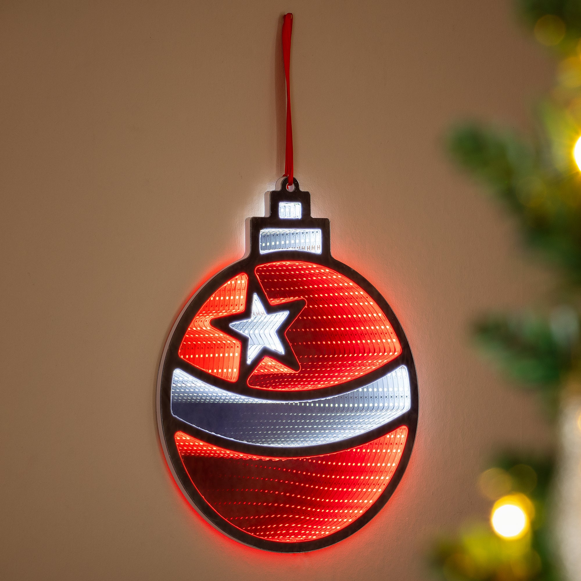 Christmas Bauble Infinity Light