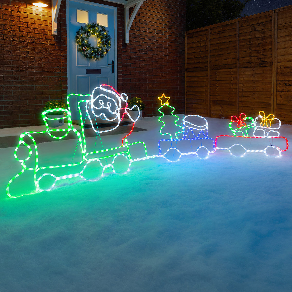 Christmas Train Rope Light