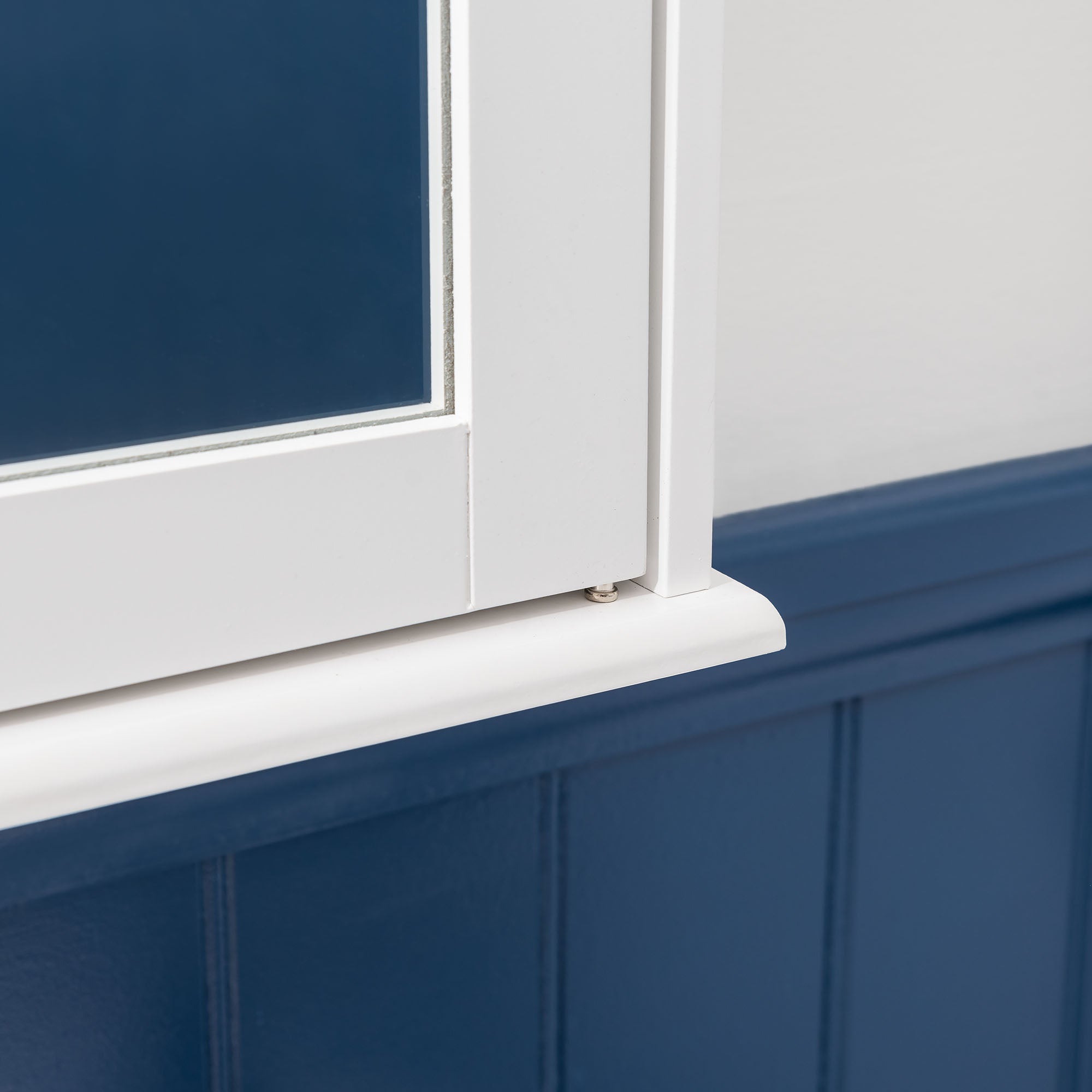 Clovelly White Bathroom Mirror Cabinet