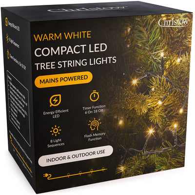 Compact LED Christmas Tree Lights