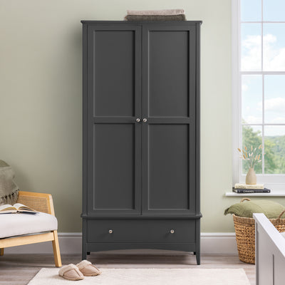 Ilsington Double Wardrobe with Drawer