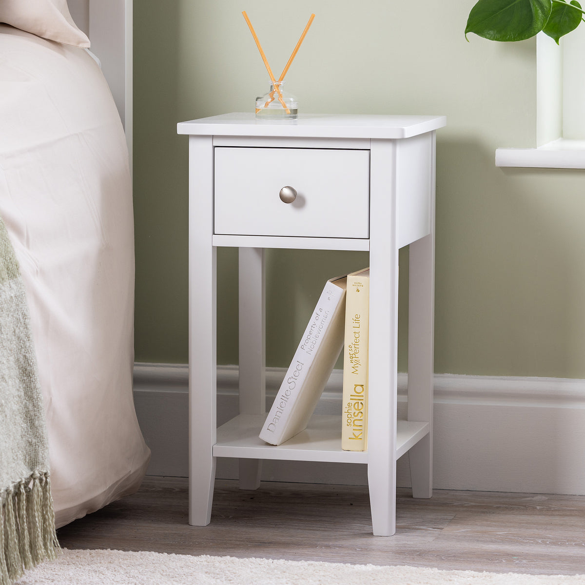 Ilsington Slim Bedside Table Shelf
