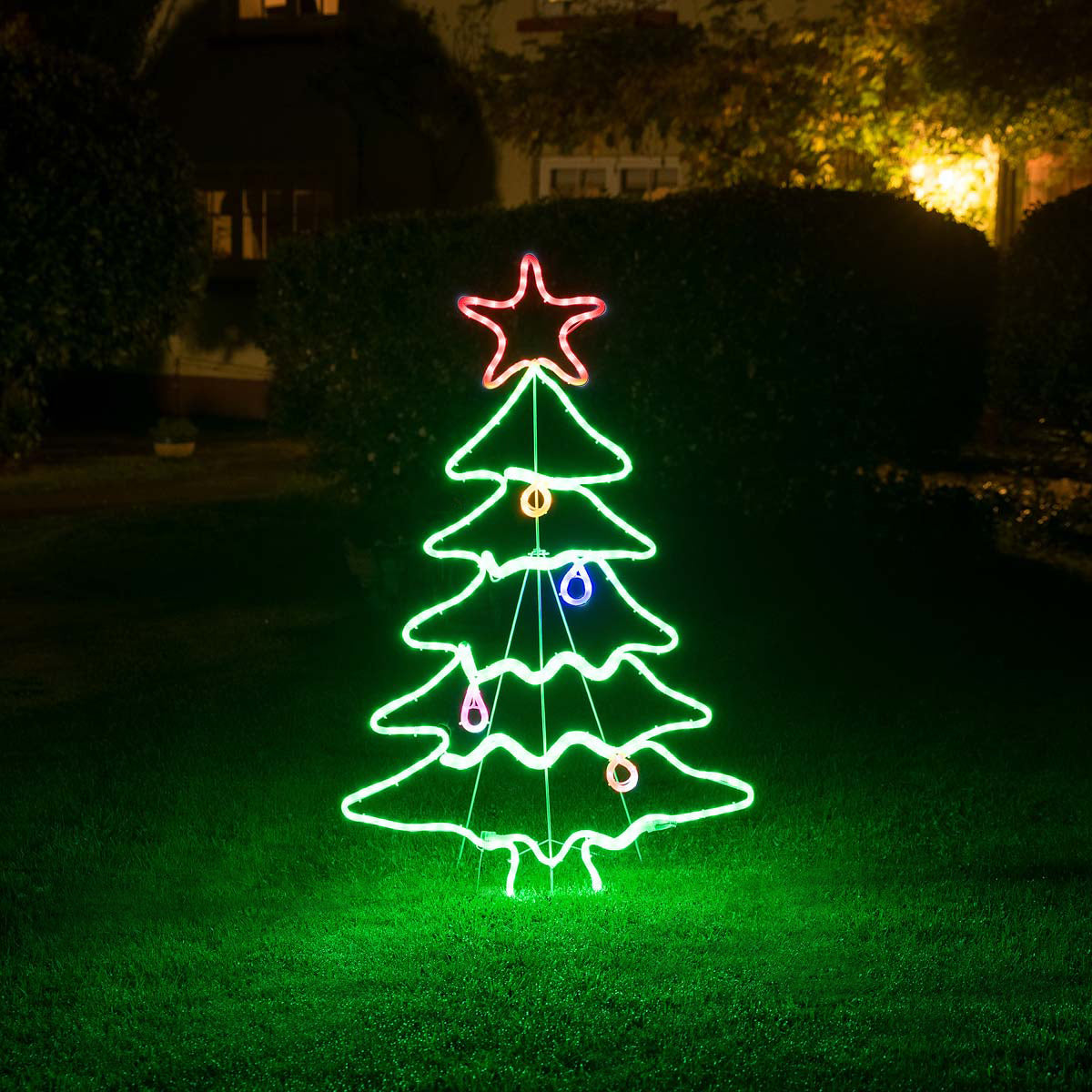 LED Christmas Tree Silhouette Light (85cm)