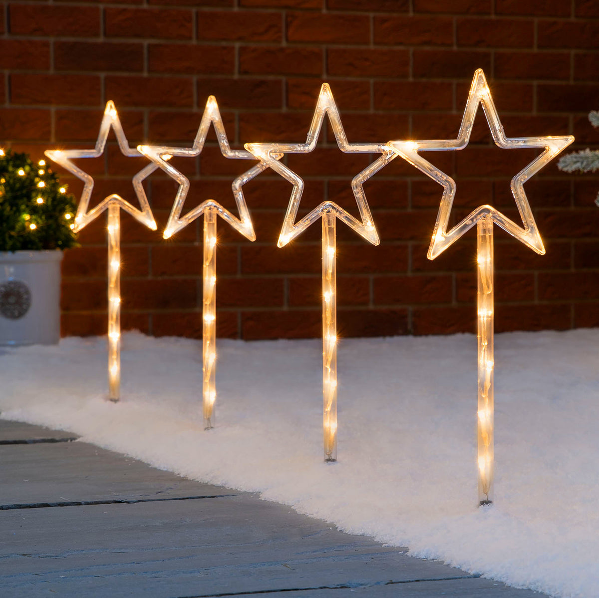 LED Star Path Lights