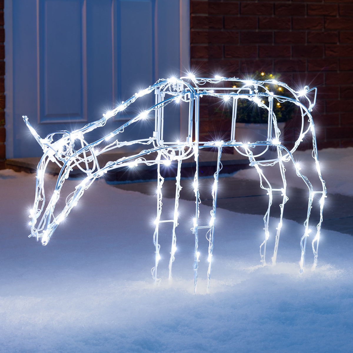 Light Up Wire Reindeer