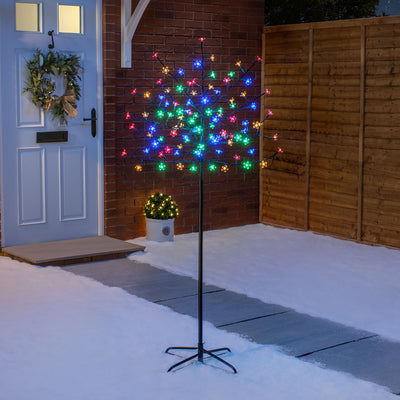 Multi-Coloured LED Cherry Blossom Tree