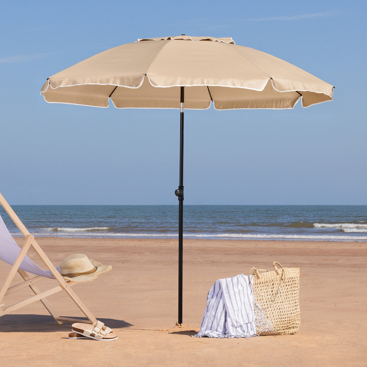 Portable Beach Parasol – 2m