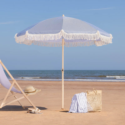Portable Tassel Parasol with Tilt – 2m