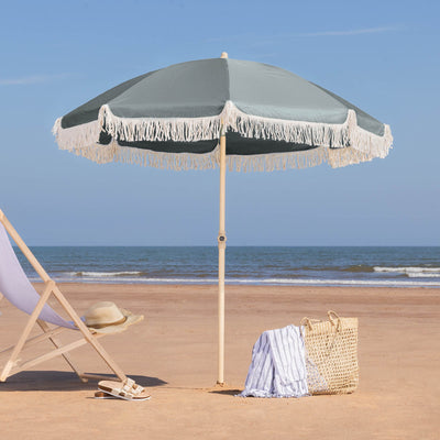 Portable Tassel Parasol with Tilt