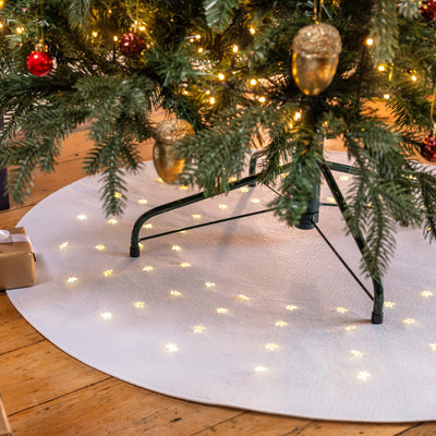Starry LED Christmas Tree Mat (90cm)